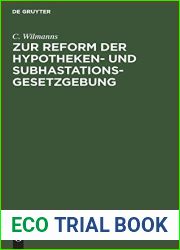 Zur Reform der Hypotheken- und Subhastations-Gesetzgebung (German Edition)