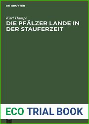 Die Pfalzer Lande in der Stauferzeit (German Edition)