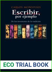 Escribir, por ejemplo. De los escritores de la tradicion