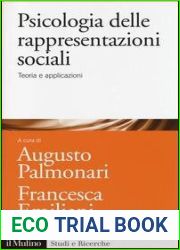 Psicologia delle rappresentazioni sociali. Teoria e applicazioni