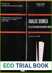Analisi Sismica delle Costruzioni in Cemento Armato