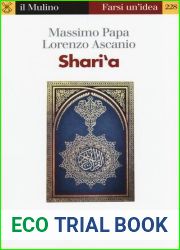 Shari|a. La legge sacra dell|Islam