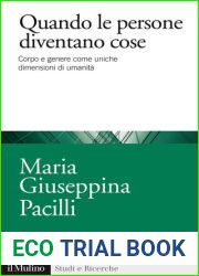 Quando le persone diventano cose. Corpo e genere come uniche dimensioni di umanita