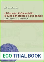 L|Athenaion Politeia dello Pseudo-Senofonte e il suo temp