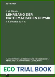 Lehrgang der Mathematischen Physik