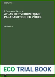 Atlas der Verbreitung palaearktischer Vogel. Lieferung 3 (German Edition)