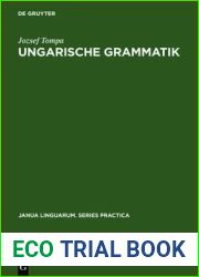 Ungarische Grammatik