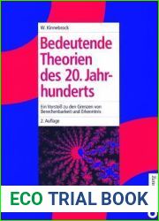Bedeutende Theorien des 20 Jahrhunderts.