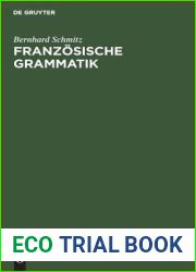 Franzosische Grammatik (German Edition)