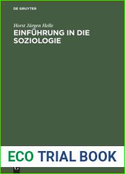 Einfuhrung in die Soziologie