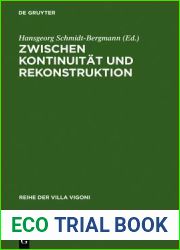 Zwischen Kontinuitat und Rekonstruktion: Kulturtransfer zwischen Deutschland und Italien nach 1945 (Reihe der Villa Vigoni, 12) (German Edition)