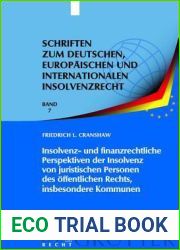 Insolvenz- und finanzrechtliche Perspektiven der Insolvenz von juristischen Personen des offentlichen Rechts, insbesondere Kommunen