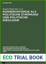 Konservatismus als politische Stromung und politische Ideologie: Beratung des Wissenschaftlichen Rates fur Grundfragen des ideologischen Kampfes … Rate, 1978, 4) (German Edition)