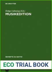 Musikedition: Mittler zwischen Wissenschaft und musikalischer Praxis (editio Beihefte, 17) (German Edition)