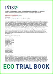 Neurological Syndromes by K.G. Braund