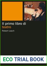 Il primo libro di teatro