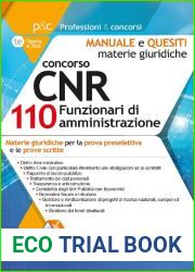 Concorso CNR 110 Funzionari