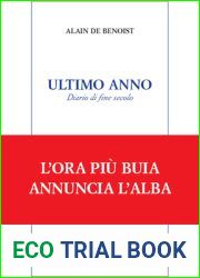 Ultimo anno. Diario di fine secolo
