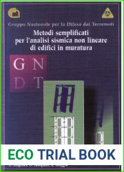 Metodi semplificati per l|analisi sismica non lineare di edifici in muratura (Italian Edition)
