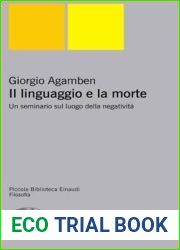 Il linguaggio e la morte. Un seminario sul luogo della negativita
