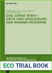 Das Junge Wien - Orte und Spielraume der Wiener Moderne (Untersuchungen zur deutschen Literaturgeschichte 155) (German Edition)