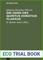 Die Oden des Quintus Horatius Flakkus