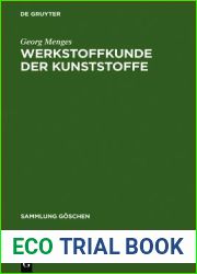 Werkstoffkunde Der Kunststoffe