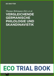 Vergleichende Germanische Philologie Und Skandinavistik: Festschrift F?r Otmar Werner