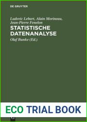 Statistische Datenanalyse: Methoden Und Programme