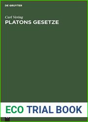 Platons Gesetze: Die Erziehung zum Staate (German Edition)