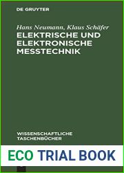Elektrische und elektronische Messtechnik (Wissenschaftliche Taschenbucher, 280) (German Edition)