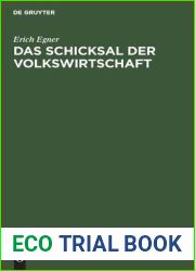 Das Schicksal der Volkswirtschaft (German Edition)