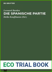 Die spanische Partie (German Edition)