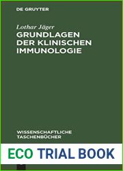 Grundlagen der Klinischen Immunologie (Wissenschaftliche Taschenbucher, 190) (German Edition)