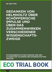 Gedanken von Helmholtz uber schopferische Impulse und uber das Zusammenwirken verschiedener Wissenschaftszweige