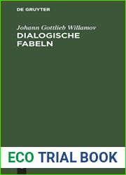 Dialogische Fabeln (German Edition)