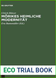 Morikes heimliche Modernitat (German Edition)