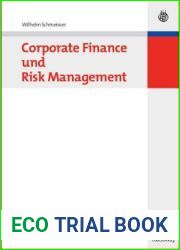 Corporate Finance und Risk Management (German Edition)
