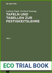 Tafeln und Tabellen zur Festigkeitslehre (German Edition)