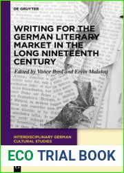 Market Strategies and German Literature in the Long Nineteenth Century