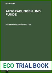 Ausgrabungen und Funde : Registerband Jahrgange 1-25