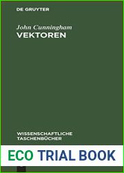 Vektoren (Wissenschaftliche Taschenbucher, 89) (German Edition)