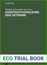 Konstruktionslehre Der Getriebe