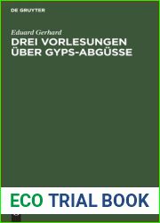 Drei Vorlesungen uber Gyps-Abgusse (German Edition)