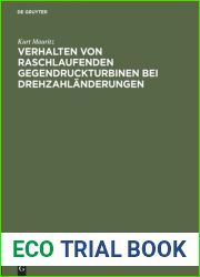Verhalten von raschlaufenden Gegendruckturbinen bei Drehzahlanderungen
