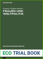 Frauen und Weltpolitik (Deutsche Kriegsschriften, 18) (German Edition)