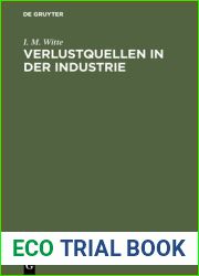 Verlustquellen in Der Industrie: (waste in Industry)