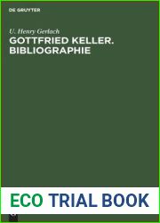 Gottfried Keller Bibliographie
