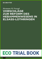 Vorschlage zur Reform des Hebammenwesens in Elsass-Lothringen (German Edition)