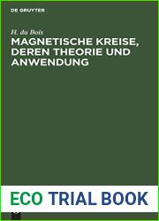 Magnetische Kreise, deren Theorie und Anwendung (German Edition)